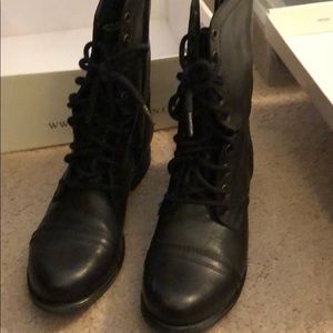 Steve Madden Troopa Combat Boots